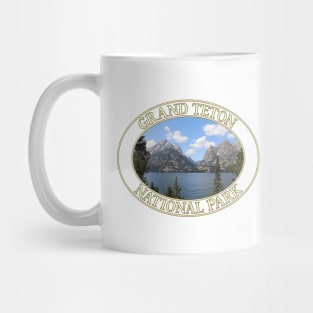 Jenny Lake at Grand Teton National Park in Wyoming Mug